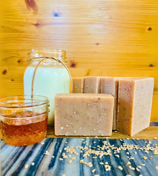 Oatmeal Milk & Honey Cold Process Soap
