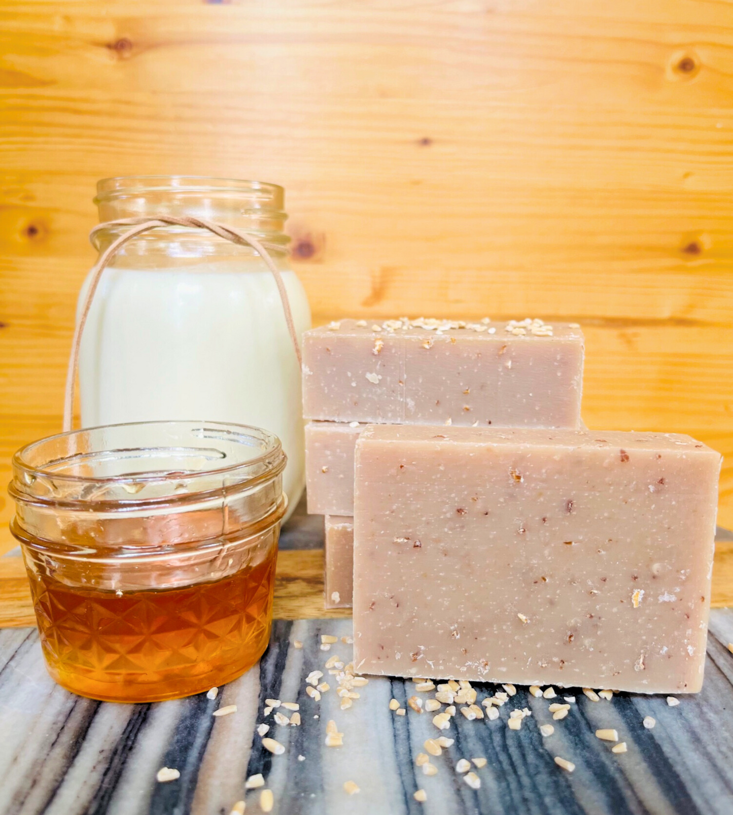 Oatmeal Milk & Honey Cold Process Soap