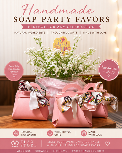 Handmade Soap Party Favors