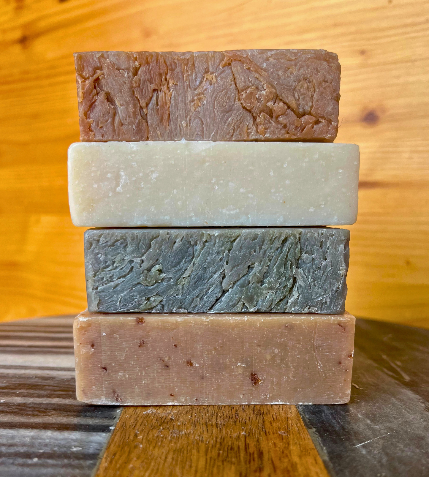 Cold Process Soap Bar Stack